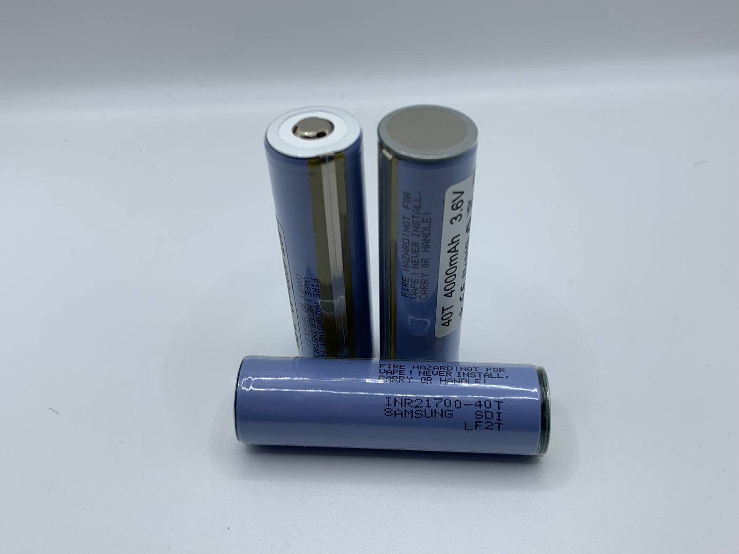 Genuine Samsung INR21700-40T Li-ion Button Top Battery, 4000mAh, 3.6v