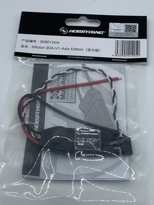 4x HOBBYWING XRotor 20A ESC COB Speed Controller For Drone