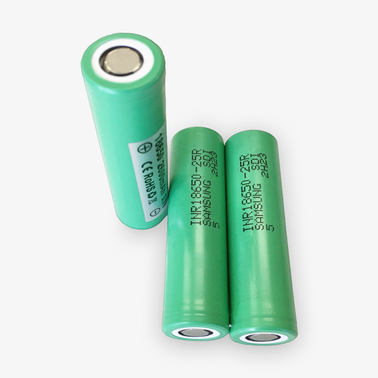 Genuine Samsung INR18650-25R Li-ion Battery, 2500mAh, 3.7v