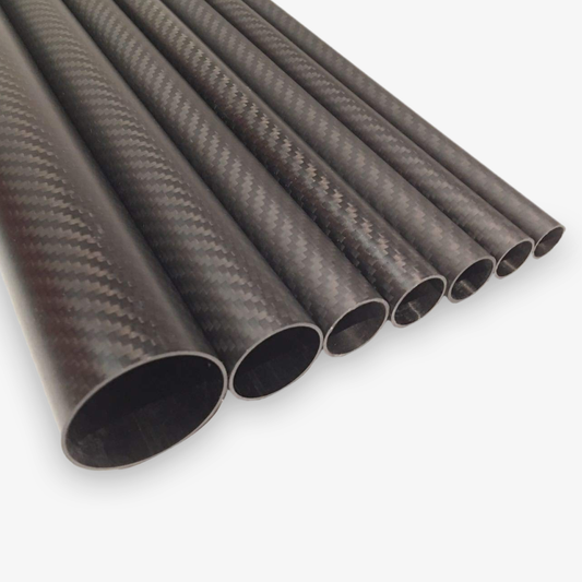 High quality 2Pcs 500mm Carbon Fiber Tubes